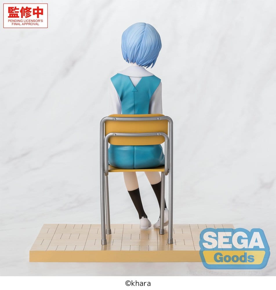 Evangelion: New Theatrical Edition XStellar PVC Figure Rei Ayanami Uniform Ver. 16 cm