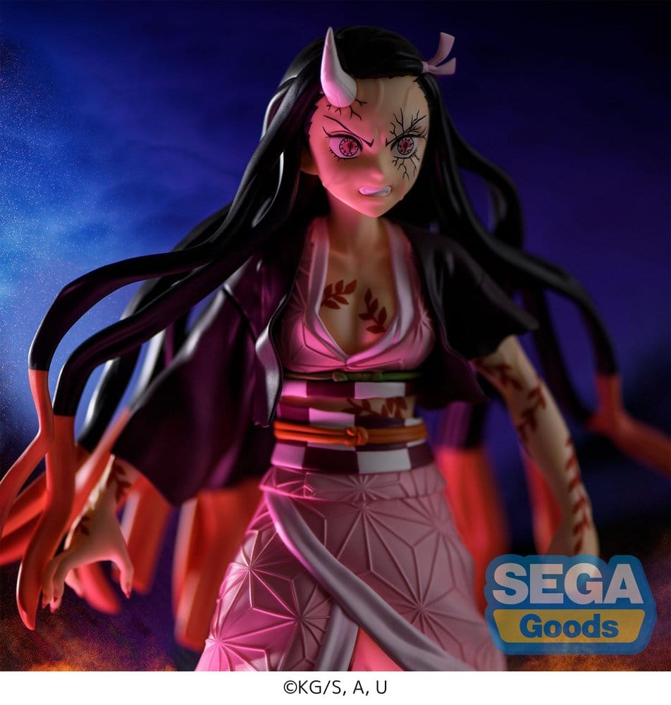 Demon Slayer: Kimetsu no Yaiba FIGURIZMa PVC Figure Nezuko Kamado Demon Form Advancing Ver. (Rerelease) 21 cm