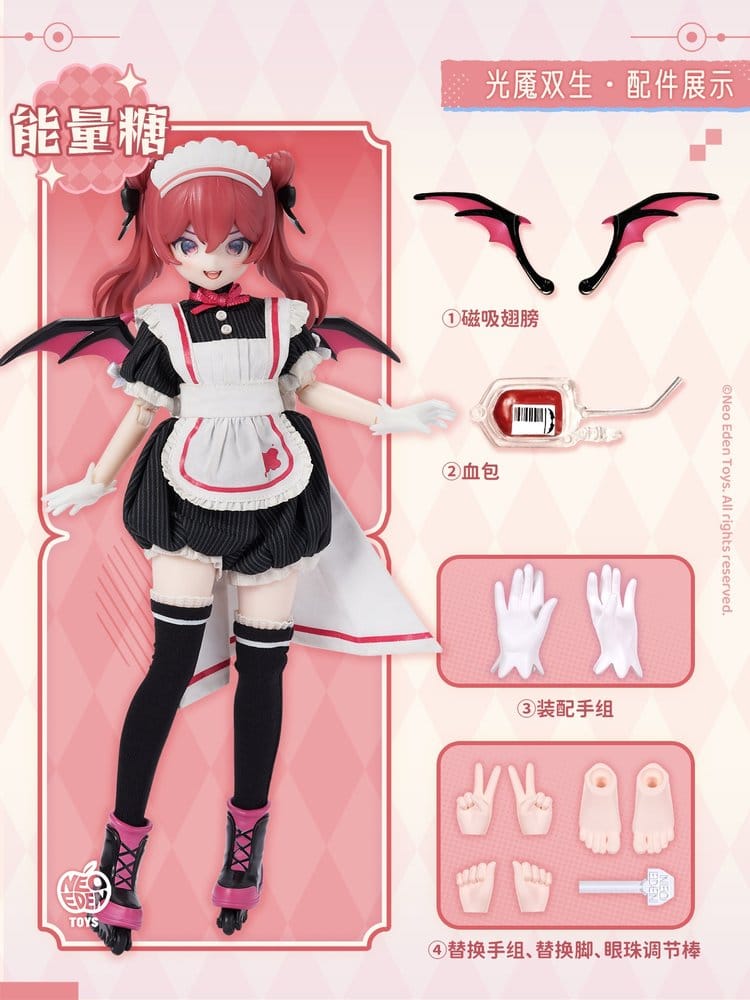 Original Character Collectible Figures Angel & Demon MJD Doll Blind Box 22 cm  Assortment (6)