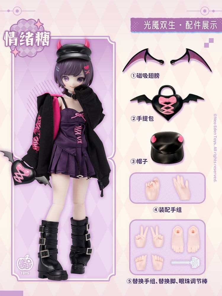 Original Character Collectible Figures Angel & Demon MJD Doll Blind Box 22 cm  Assortment (6)