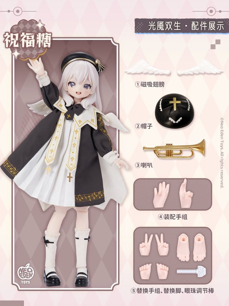 Original Character Collectible Figures Angel & Demon MJD Doll Blind Box 22 cm  Assortment (6)