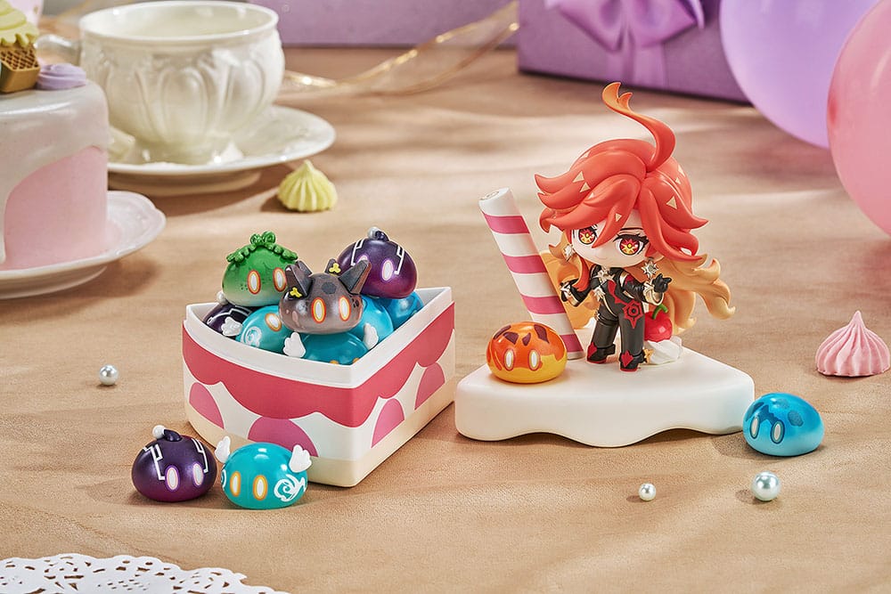 Genshin Impact Wondrous Travels Series Figure Zhongli Chibi 12 cm