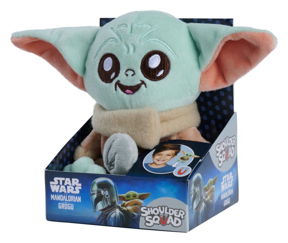 Star Wars Mandalorian Grogu Shoulder Plush Figure 13 cm