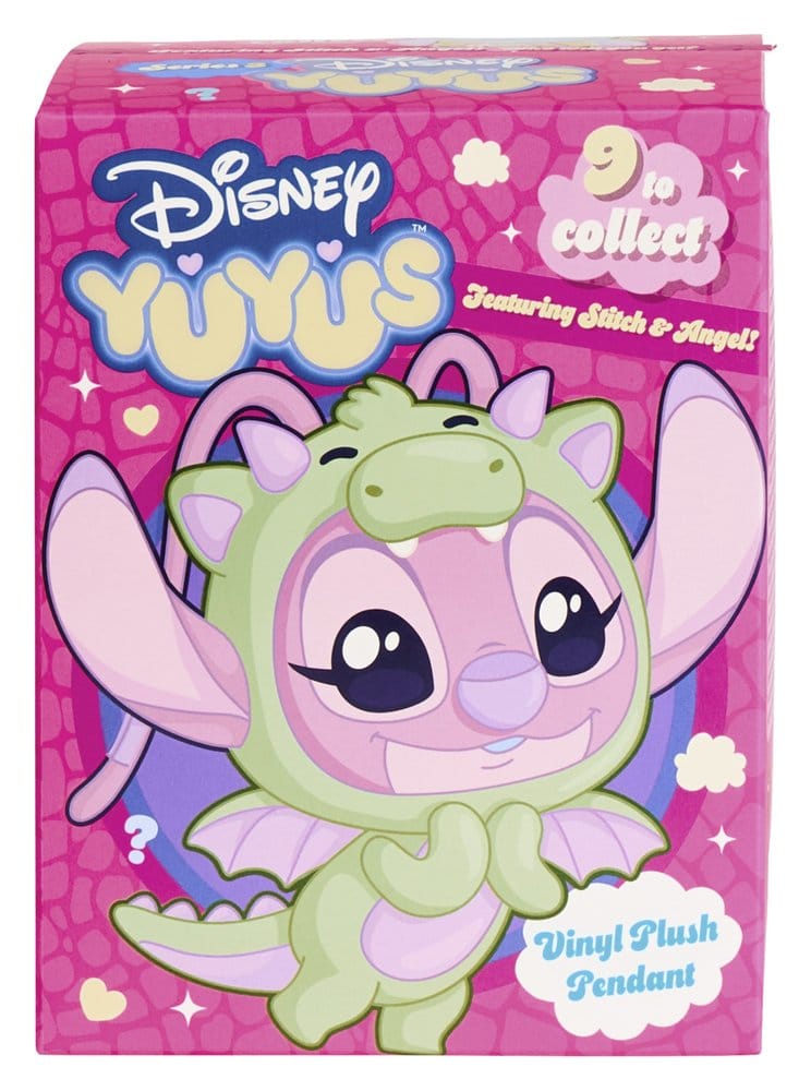Disney YUYUS Plush Figure Stitch & Angel Blindbox Display (8)
