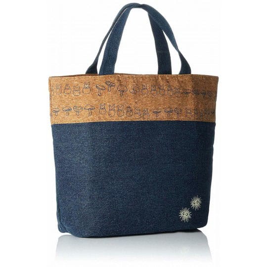 Lunchtasche „Mein Nachbar Totoro“ im Totoro-Stil aus Kork und Denim