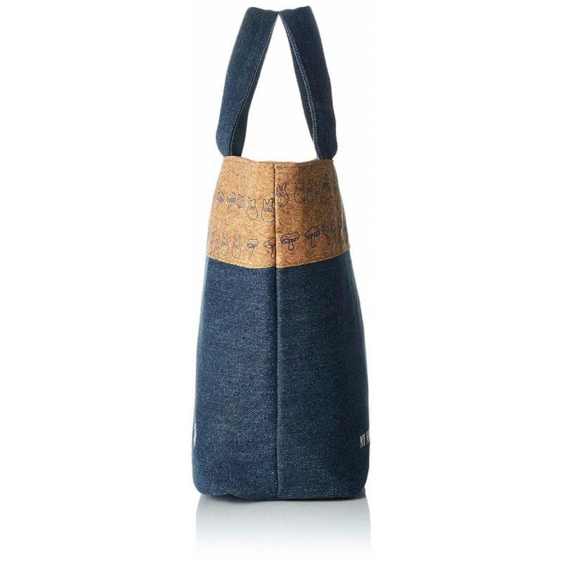 Lunchtasche „Mein Nachbar Totoro“ im Totoro-Stil aus Kork und Denim