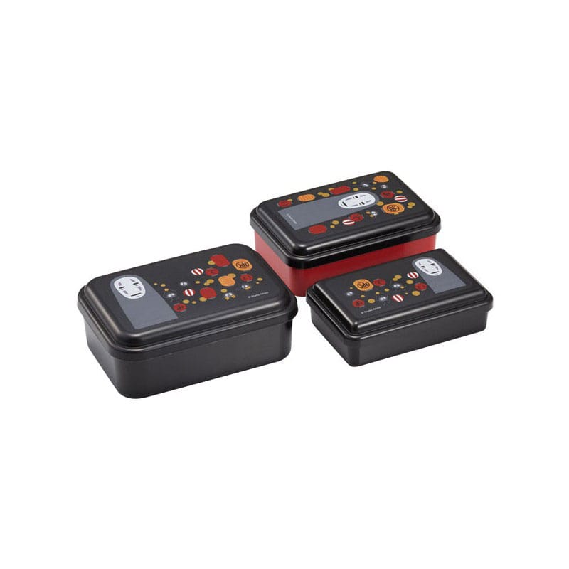 Spirited Away 3er-Set Lunchbox ohne Gesicht und Laterne