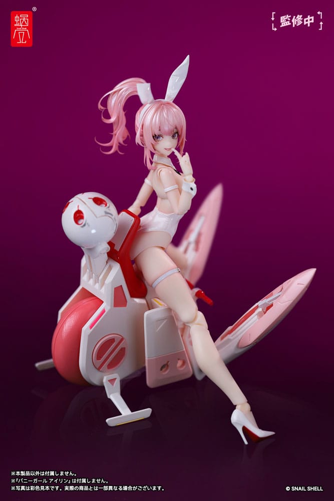 Original-Charakter-Actionfiguren-Zubehör 1/12 Cyclone Bunny &amp; Ausrüstungsset 10 cm