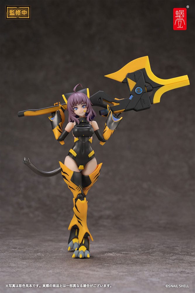 Original Character Action Figure Kit 1/12 TIGER-05 Kamatora 16 cm
