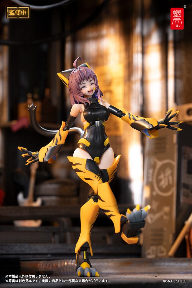 Original Character Action Figure Kit 1/12 TIGER-05 Kamatora 16 cm