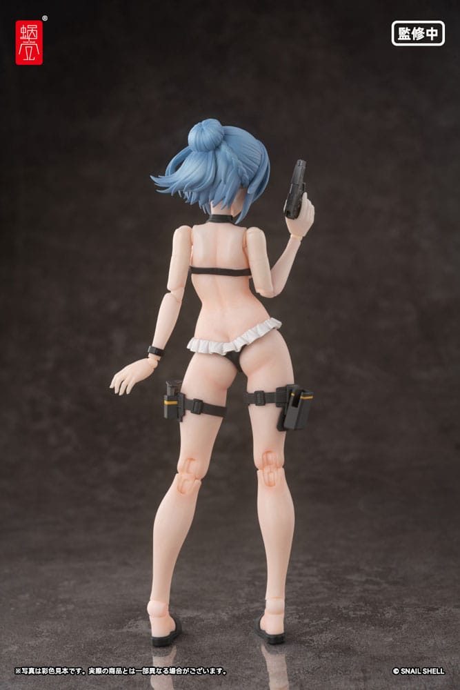 Original Character Action Figure Kit 1/12 RA-04 Kitsunebi Senki Honoka Swimsuit Ver. 15 cm