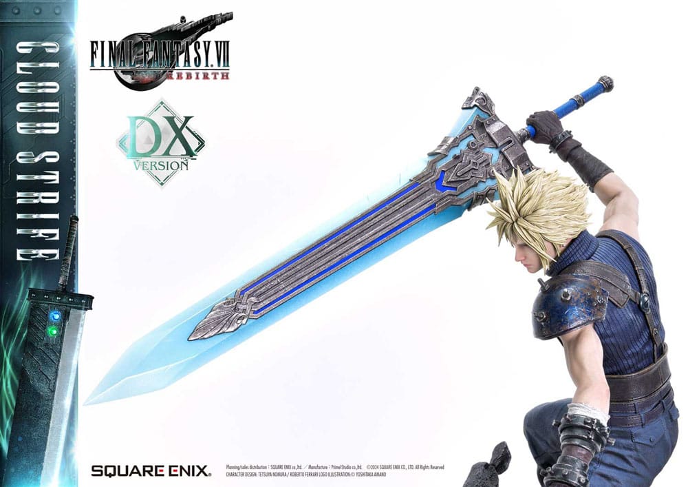 Final Fantasy VII Rebirth Statue 1/4 Cloud Strife Deluxe Ver. 68 cm