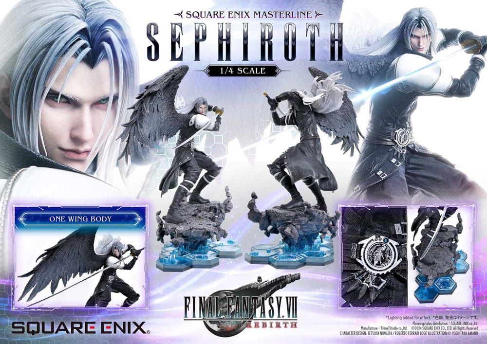 Final Fantasy VII Rebirth Statue 1/4 Sephiroth 69 cm