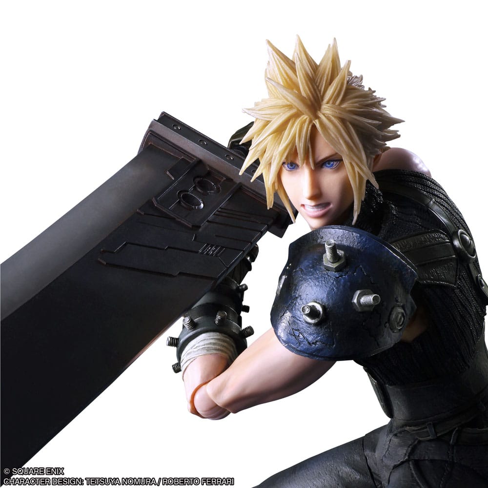 Final Fantasy VII Play Arts Kai Actionfigur Cloud Strife 27 cm