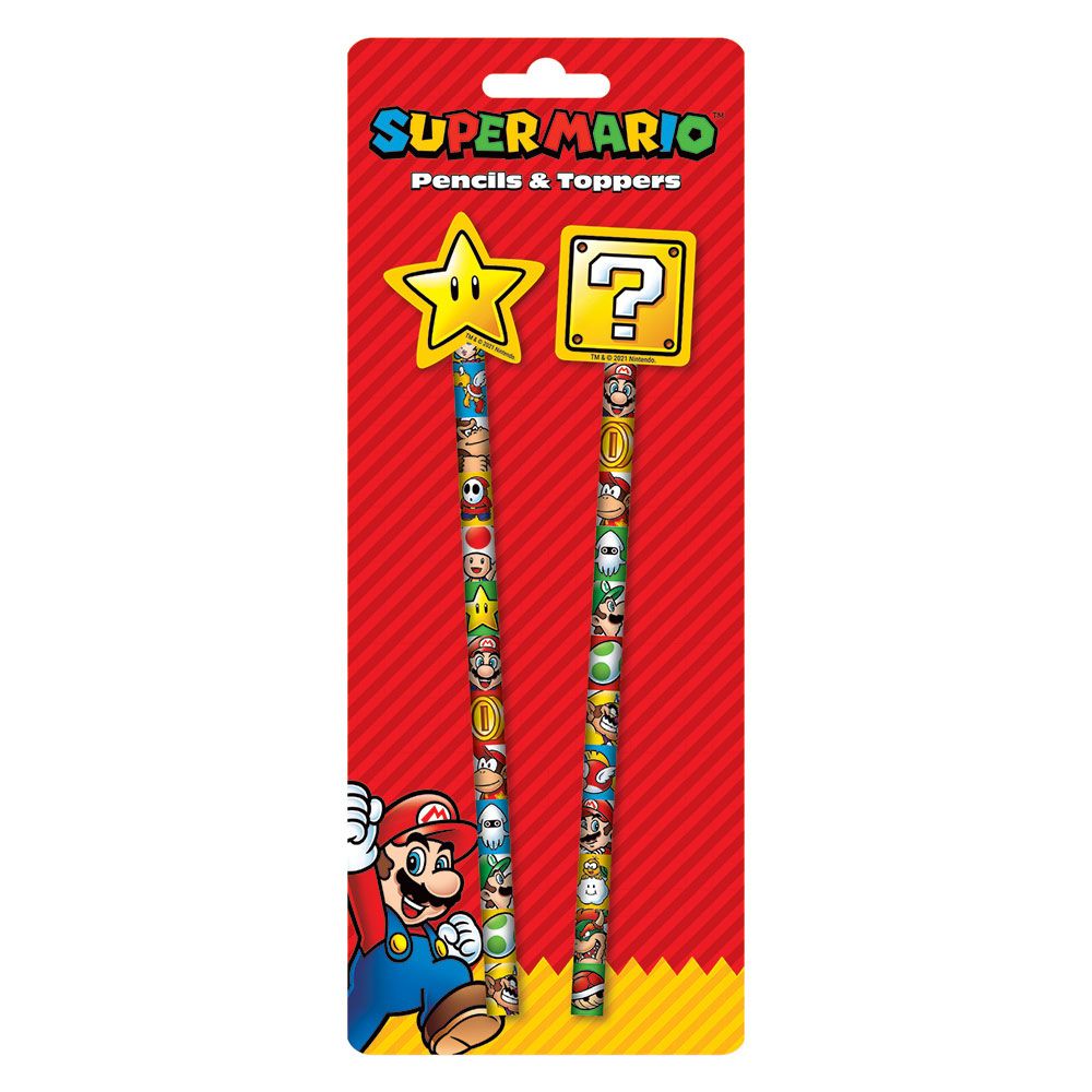 Super Mario 2-teiliges Briefpapier-Set