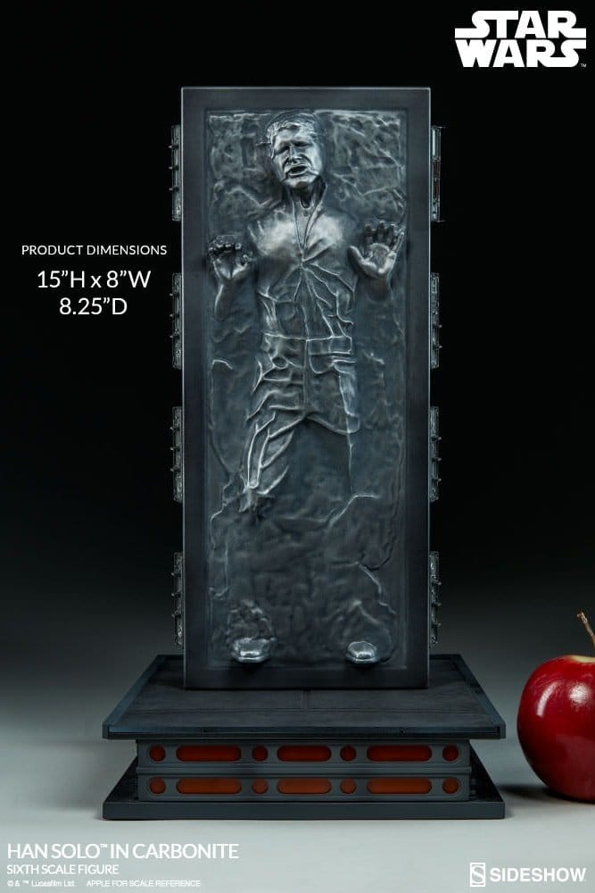 Star Wars Figur 1/6 Han Solo in Carbonite 38 cm