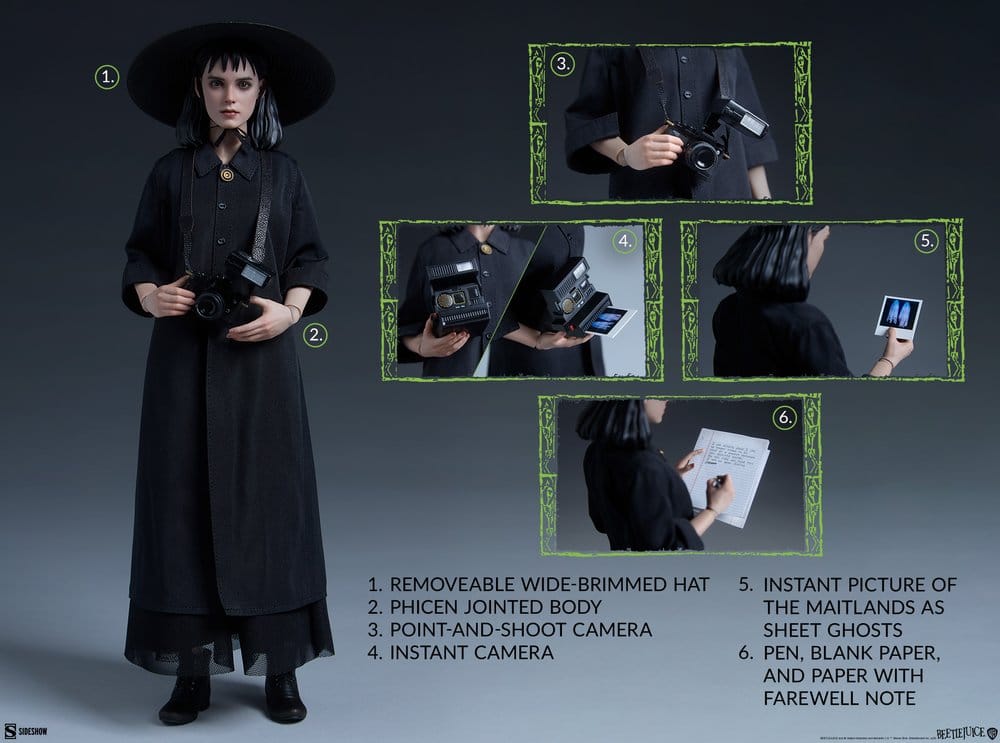 Beetlejuice Action Figure 1/6 Lydia Deetz 25 cm