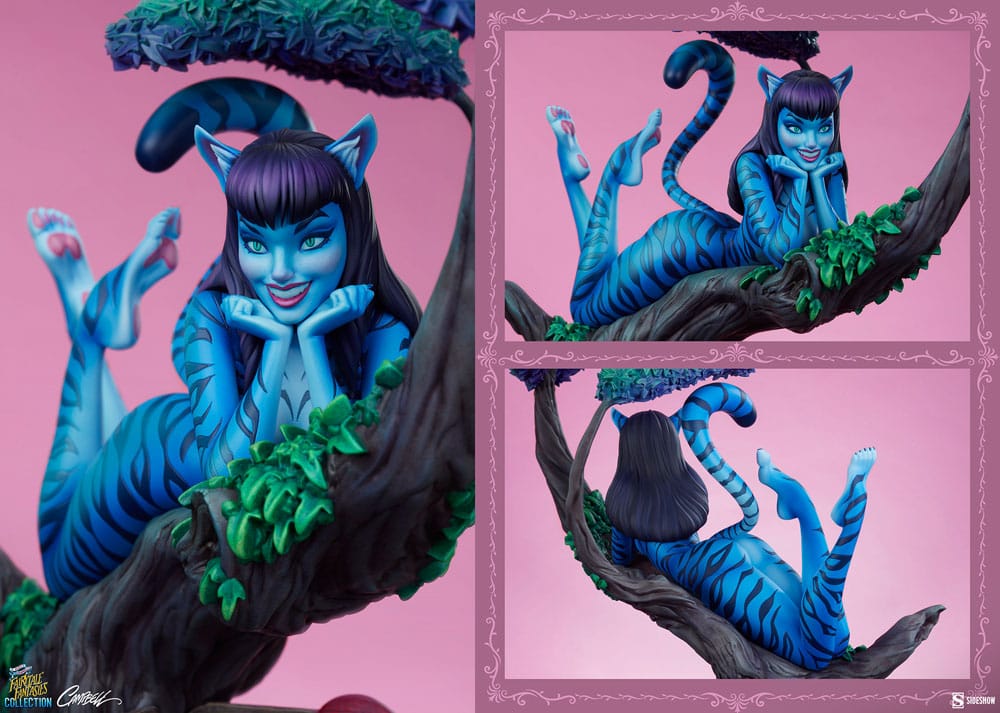 Fairytale Fantasies Collection Statue Lady Cheshire Cat 63 cm