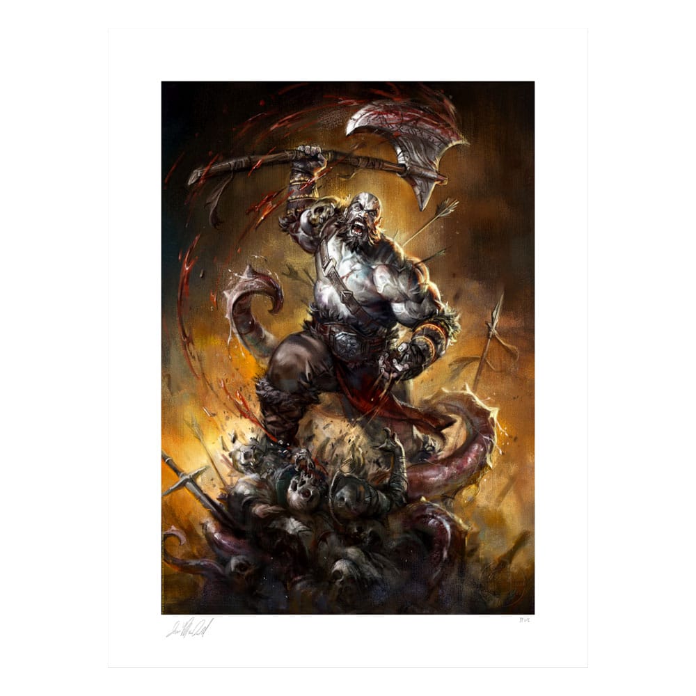 Kritische Rolle Kunstdruck Grog Strongjaw: I would like to RAGE! 46 x 61 cm – ungerahmt