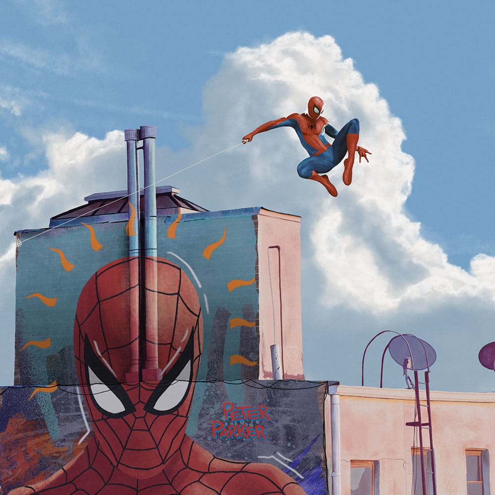 Marvel 3er-Set Kunstdrucke Spider-Man 30 x 46 cm – ungerahmt