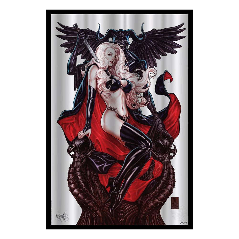 Lady Death Art Print Blasphemy Anthem 41 x 61 cm - unframed