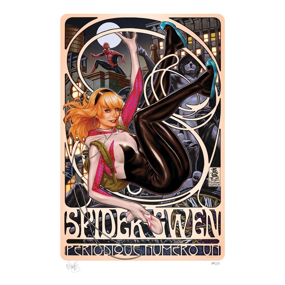 Marvel Art Print Spider-Gwen: Périodique Numéro Un 46 x 61 cm - unframed