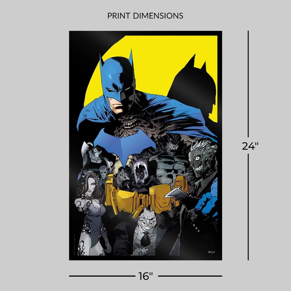 DC Comics Fine Art Print Batman #1 (High-Gloss Black Edition) 41 x 61 cm - unframed