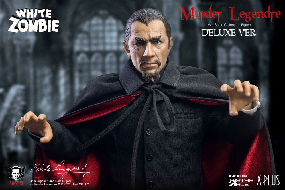 The White Zombie My Favourite Movie Action Figure 1/6 Murder Legendre (Bela Lugosi) Deluxe Ver. 30 cm