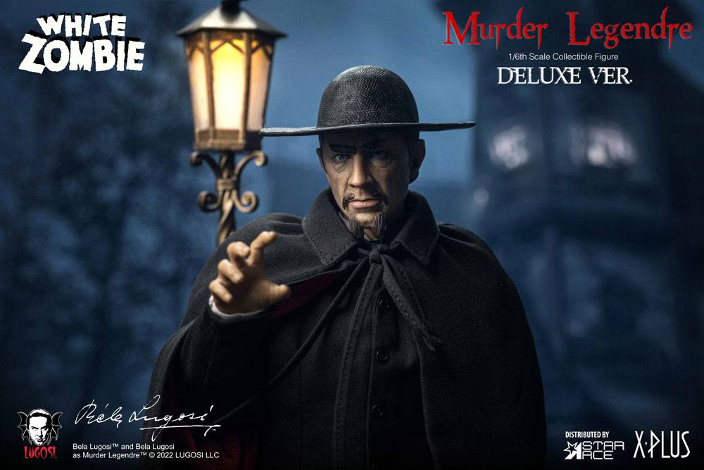 The White Zombie My Favourite Movie Action Figure 1/6 Murder Legendre (Bela Lugosi) Deluxe Ver. 30 cm