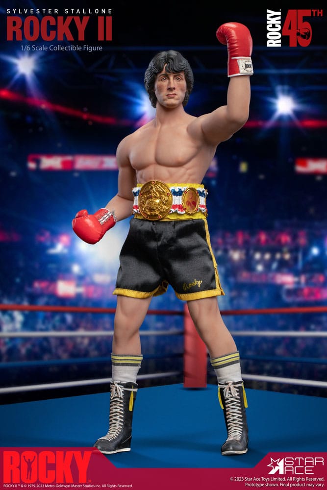 Rocky II Statue 1/6 Rocky Deluxe Version 30 cm