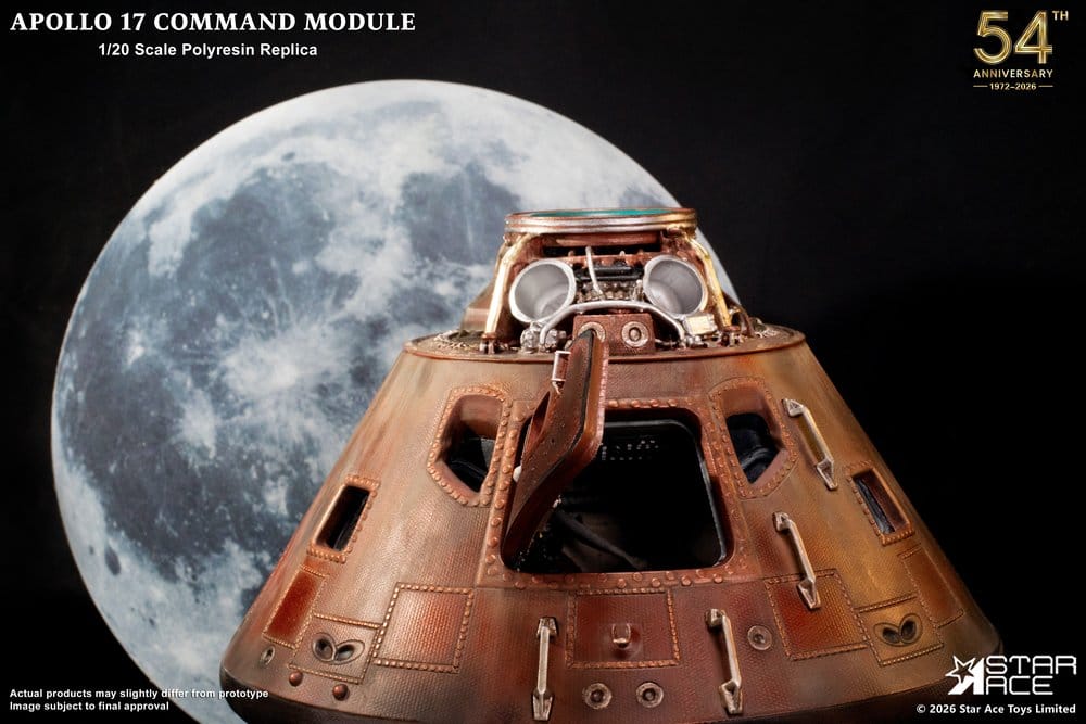 Apollo 17 Replica 1/20 Command Module 20 cm