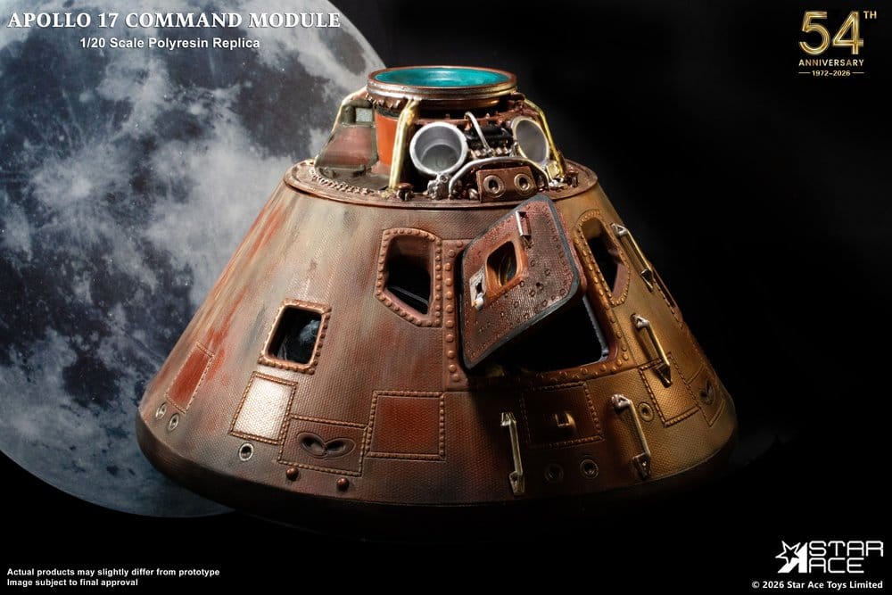 Apollo 17 Replica 1/20 Command Module 20 cm