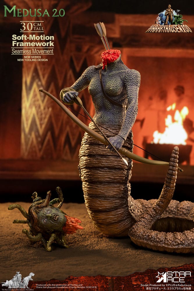 Ray Harryhausens Soft-Motion Series Statue Medusa 30 cm