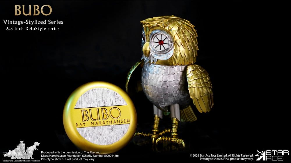 Ray Harryhausen Collection DefoStyle Soft-vinyl Statue Bubo 17 cm