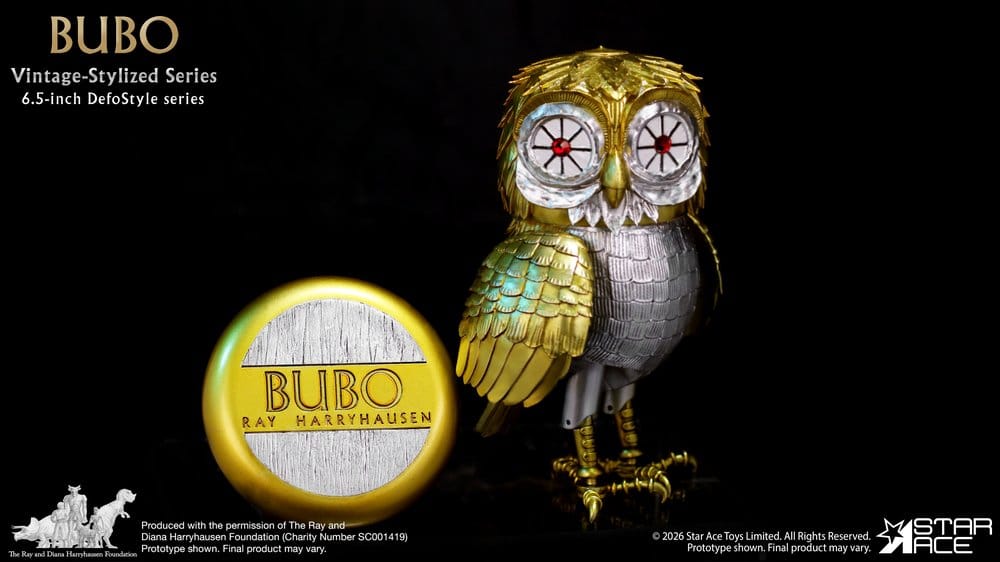 Ray Harryhausen Collection DefoStyle Soft-vinyl Statue Bubo 17 cm
