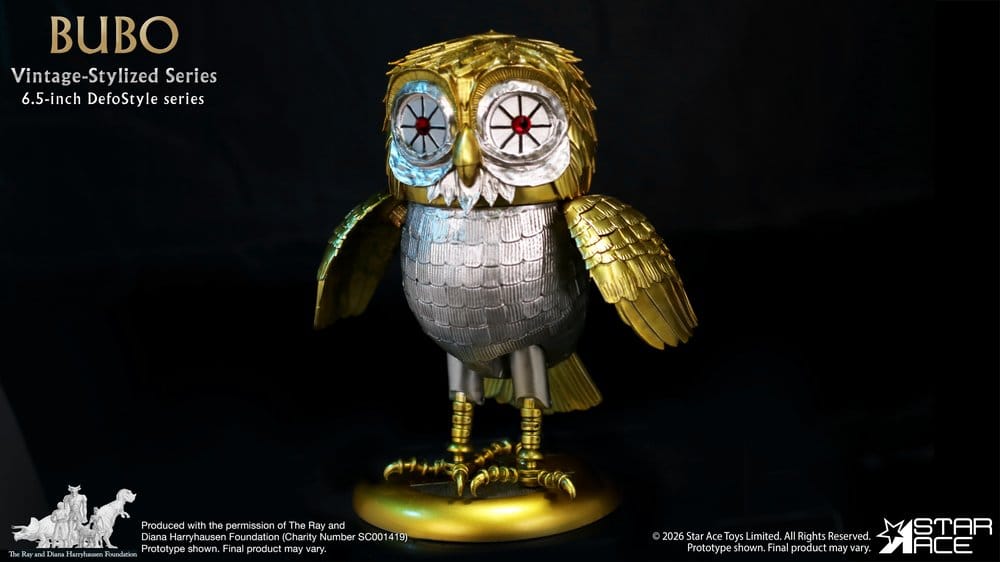 Ray Harryhausen Collection DefoStyle Soft-vinyl Statue Bubo 17 cm