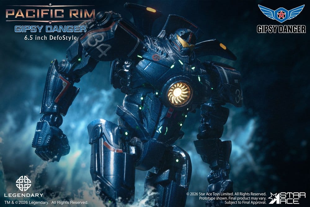 Pacific Rim DefoStyle Figure Gipsy Danger NX 17 cm