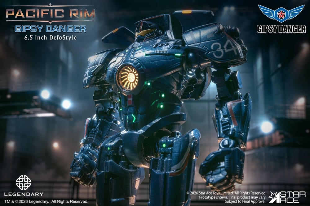 Pacific Rim DefoStyle Figure Gipsy Danger NX 17 cm