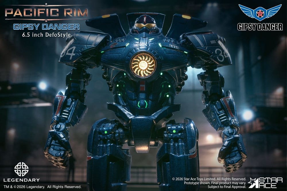 Pacific Rim DefoStyle Figure Gipsy Danger NX 17 cm