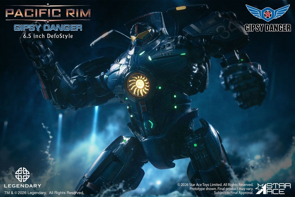 Pacific Rim DefoStyle Figure Gipsy Danger DX 17 cm