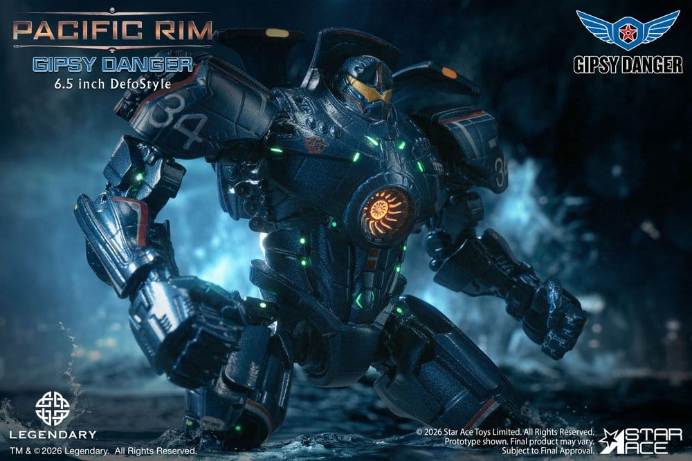 Pacific Rim DefoStyle Figure Gipsy Danger DX 17 cm