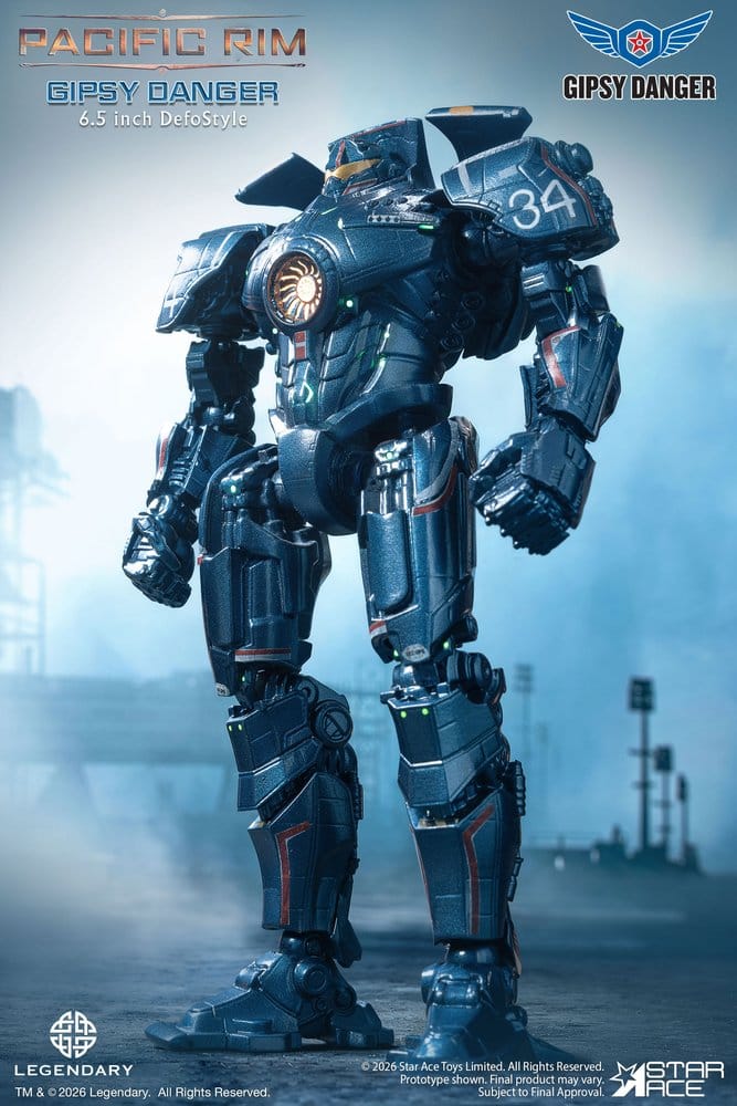 Pacific Rim DefoStyle Figure Gipsy Danger DX 17 cm