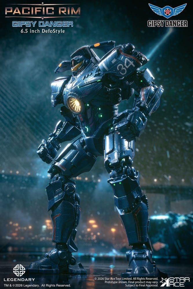 Pacific Rim DefoStyle Figure Gipsy Danger DX 17 cm