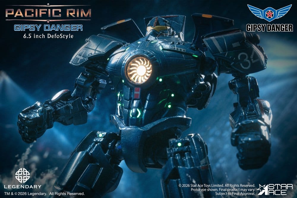 Pacific Rim DefoStyle Figure Gipsy Danger DX 17 cm