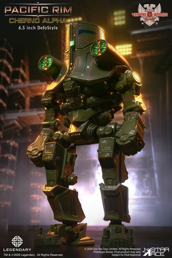 Pacific Rim DefoStyle Figure Cherno Alpha NX 17 cm