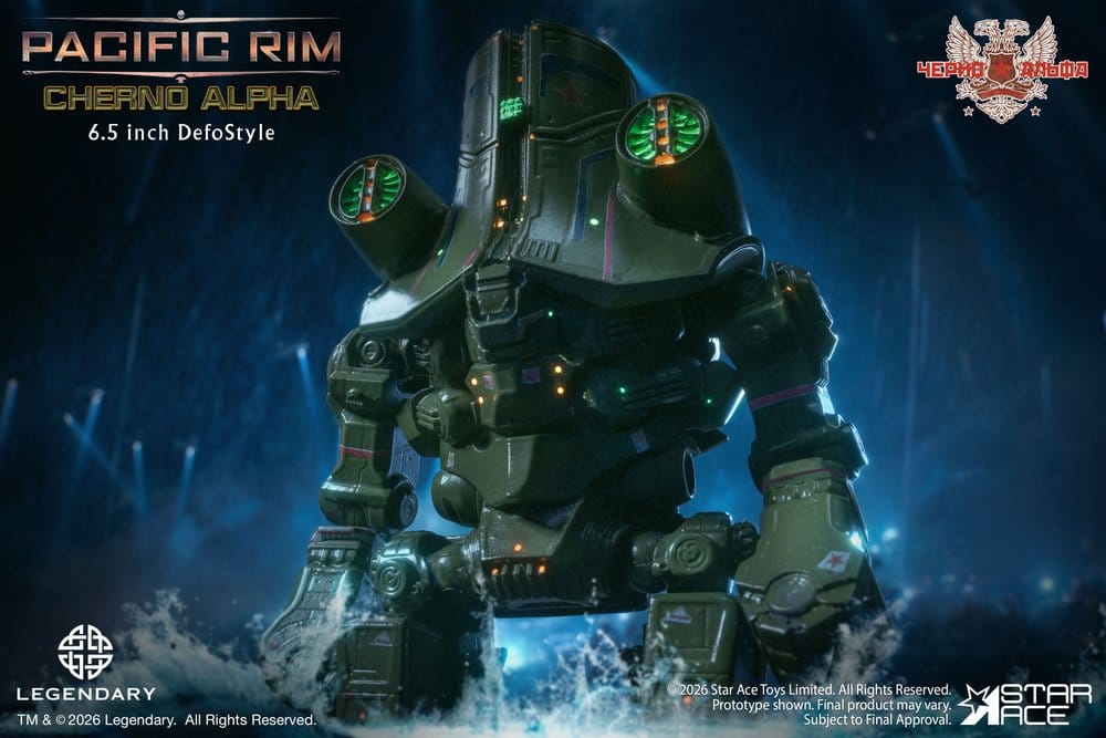 Pacific Rim DefoStyle Figure Cherno Alpha NX 17 cm