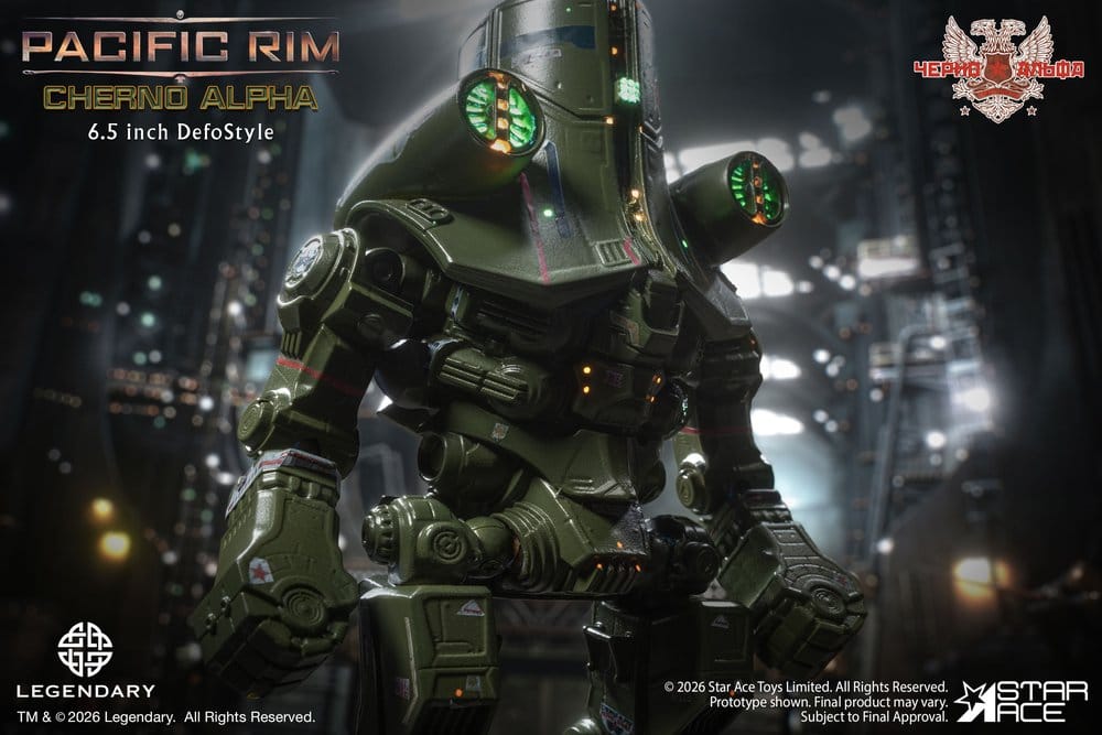 Pacific Rim DefoStyle Figure Cherno Alpha NX 17 cm