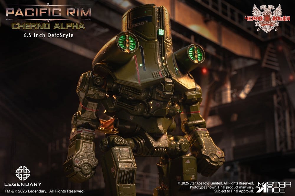 Pacific Rim DefoStyle Figure Cherno Alpha DX 17 cm