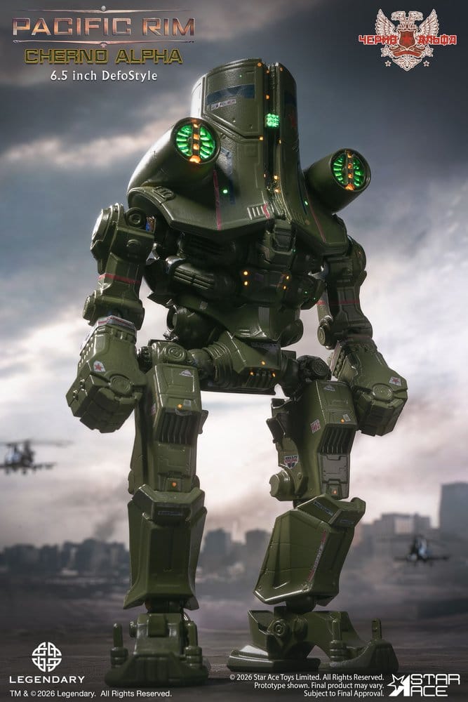 Pacific Rim DefoStyle Figure Cherno Alpha DX 17 cm