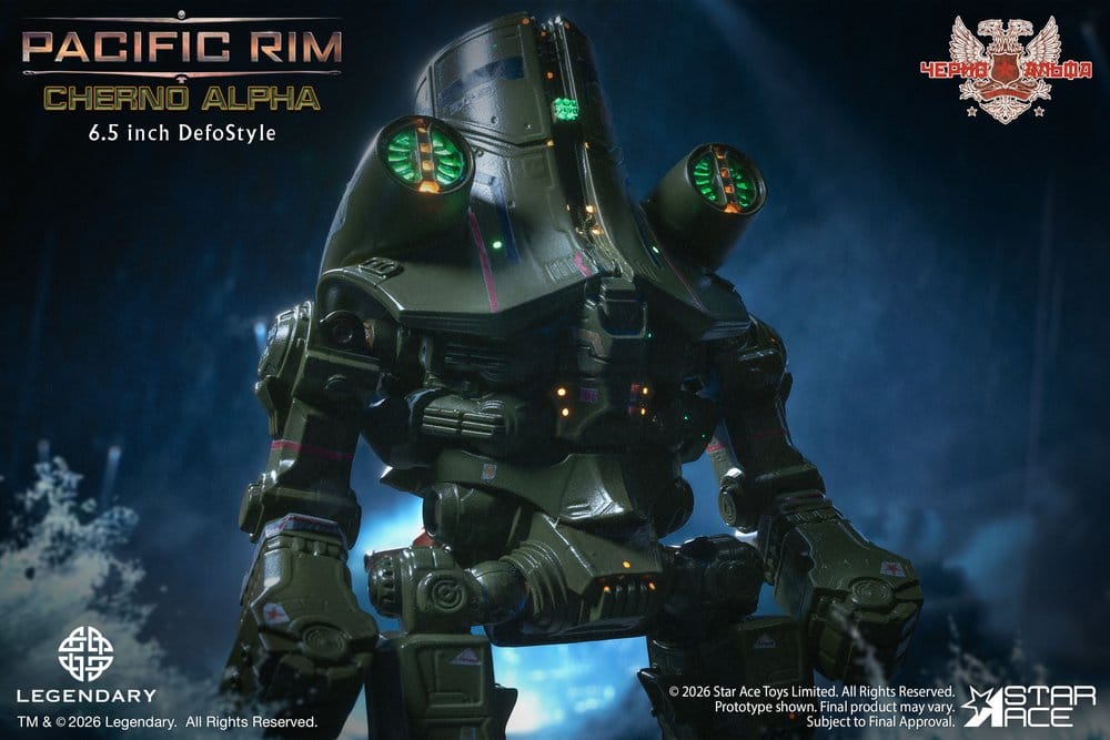 Pacific Rim DefoStyle Figure Cherno Alpha DX 17 cm